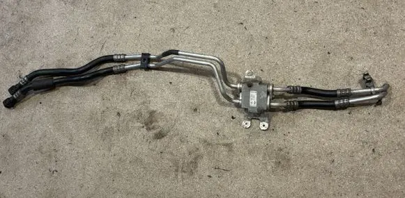 Gearbox oil cooler pipe/hose