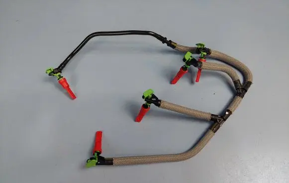 Peugeot 3008 II Fuel return line/hose 9844585580