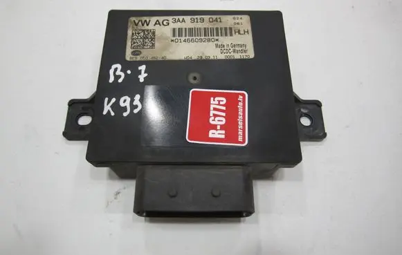 Volkswagen PASSAT B7 Power management control unit 3AA919041 0146609280