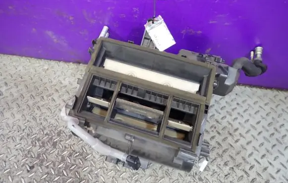 Heater blower radiator