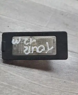 Number plate light
