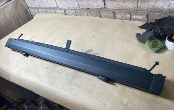 Parcel shelf load cover