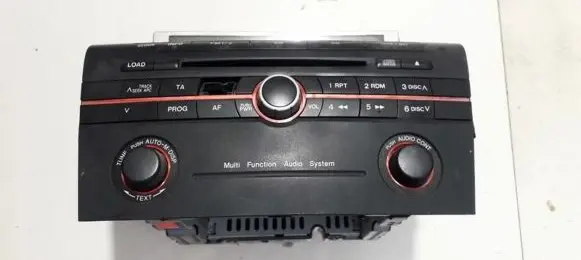 Mazda 3 I Radio/CD/DVD/GPS head unit BP4M66950A 14789900