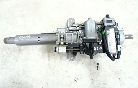 Steering wheel axle