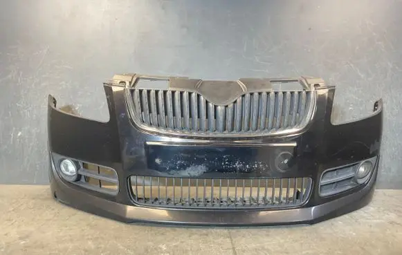 Skoda Fabia Mk2 (5J) Front bumper 5J0807221 5J0853668A 5J0805083A