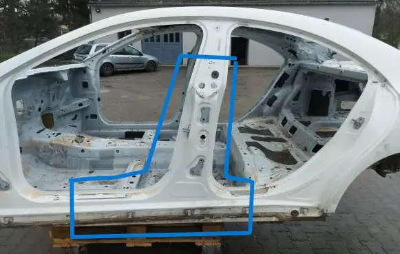 Mercedes-Benz CLA C117 X117 W117 Pillar (middle) 