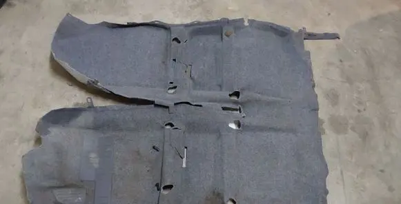 Toyota Prius (XW30) Interior carpet 5851047220