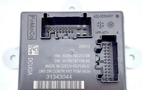 Volvo V40 Door control unit/module 31343044 AV6N14C237BB