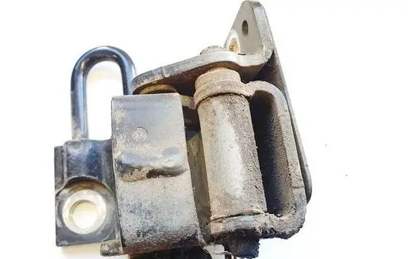 Volkswagen Touran I Rear door lower hinge