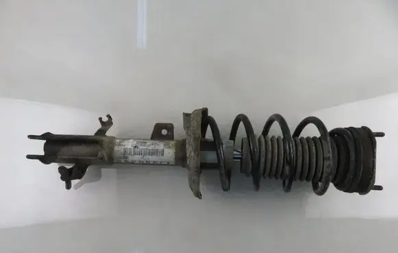 Front shock absorber with coil spring