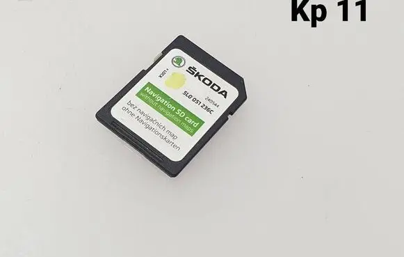 Skoda Octavia Mk3 (5E) Navigation maps CD/DVD 5L0051236C 240544