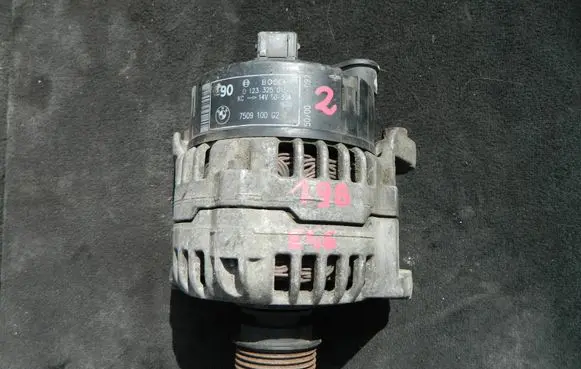 BMW 3 E46 Generator/alternator 7509100 0123325015