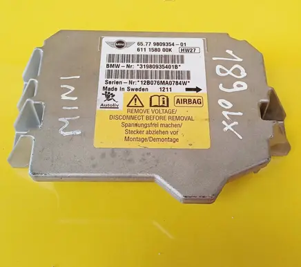 Mini One - Cooper Coupe R56 Airbag control unit/module 611158000K