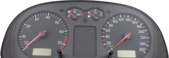 Volkswagen Golf IV Speedometer (instrument cluster) 1J0919860D