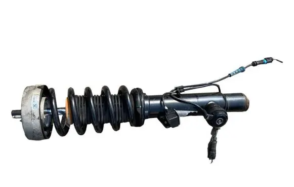 Front shock absorber with coil spring