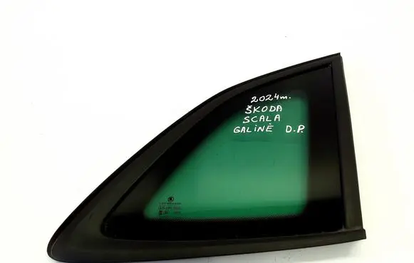Skoda Scala Rear side window 657745298