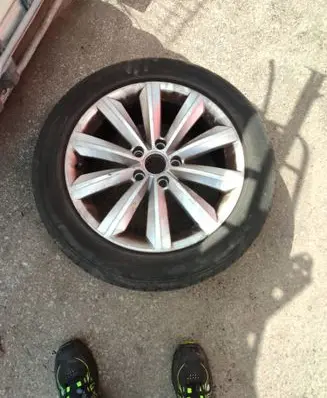 Volkswagen PASSAT B7 R17 alloy rim 3AA601025F