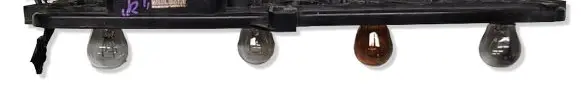 Peugeot Bipper Tail light bulb cover holder 