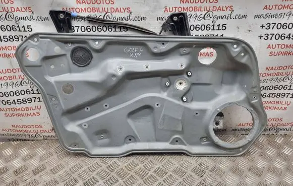 Volkswagen Golf IV Front window lifting mechanism without motor 1J4837755E
