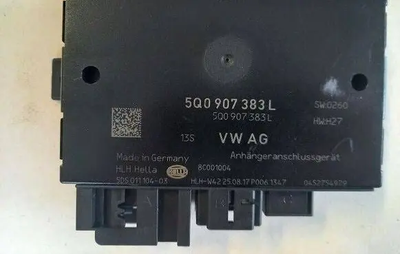 Volkswagen Golf Sportsvan Tow bar trailer control unit/module 5Q0907383L 5DS01110403 5DS0111040