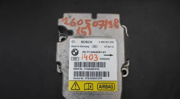 BMW X3 E83 Airbag control unit/module 3424581 0285001870 070413