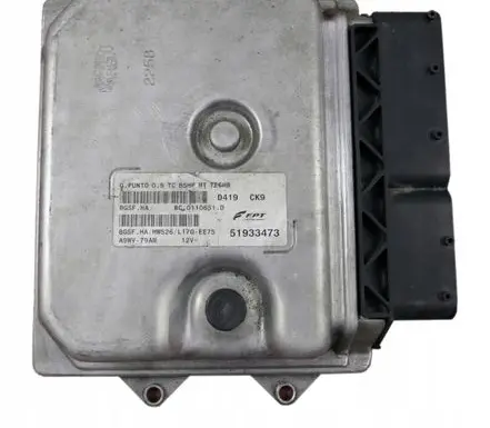 Engine ECU kit and lock set