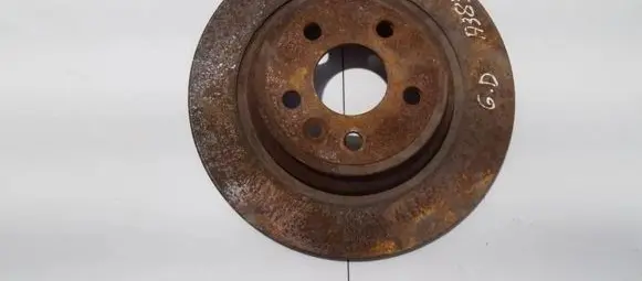 Ford Galaxy Rear brake disc neventiliuojamas