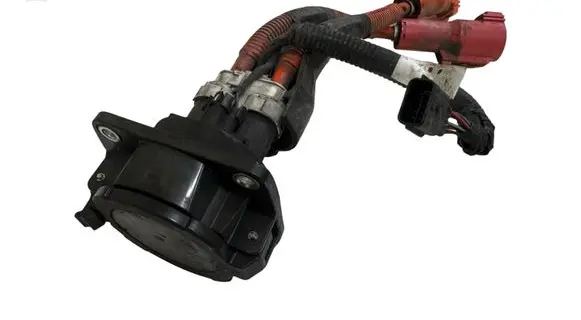 Nissan Leaf I (ZE0) Electric car charge socket 