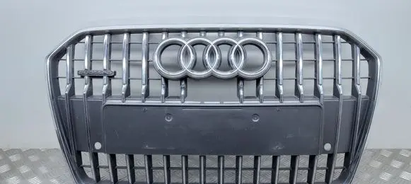 Audi A6 C7 Front bumper upper radiator grill 4G0853653Q 4G0853651BE 4G0853651BF