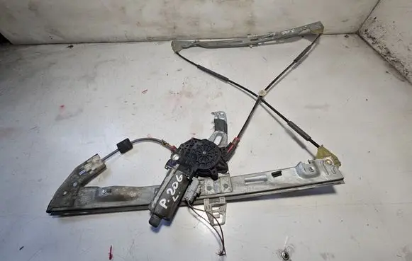 Peugeot 206 Front door window regulator with motor 8943