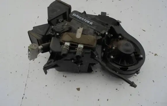Interior heater climate box assembly