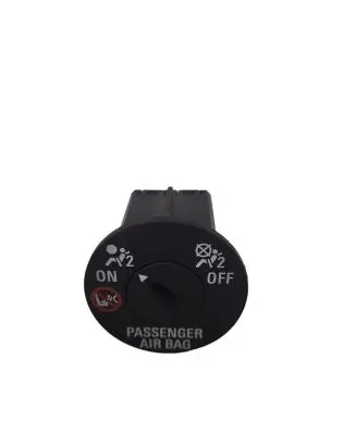 Passenger airbag on/off switch