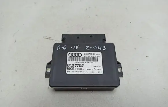 Audi A6 S6 C7 4G Hand brake control module 4H0907801H 4H0907801A