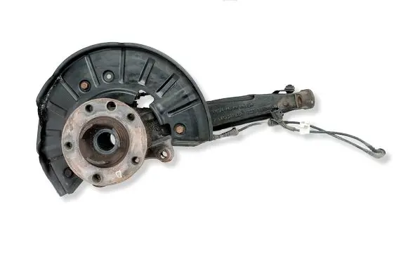 Volkswagen Touareg II Front wheel hub spindle knuckle 7P6407246A