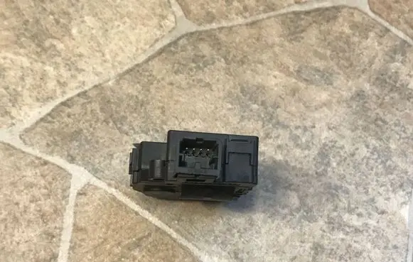 A/C air flow flap actuator/motor