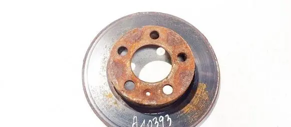 Volkswagen Golf IV Rear brake disc neventiliuojamas