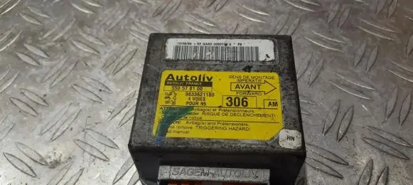 Peugeot 306 Airbag control unit/module 9633621180 550578100
