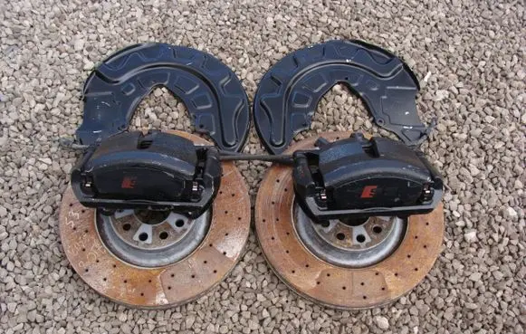 Volkswagen Golf VII Brake discs and calipers set 5Q6BD