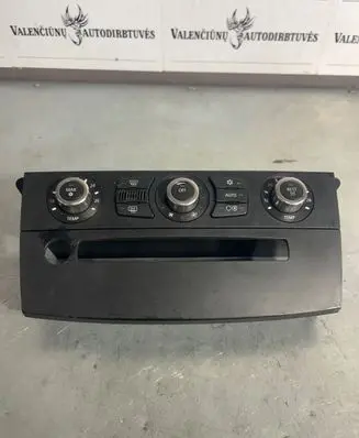 BMW 5 E60 E61 Climate control unit 9122398 90025202 900252022