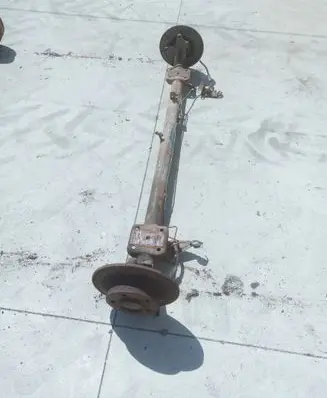 Rear axle beam