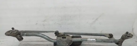 Front wiper linkage and motor