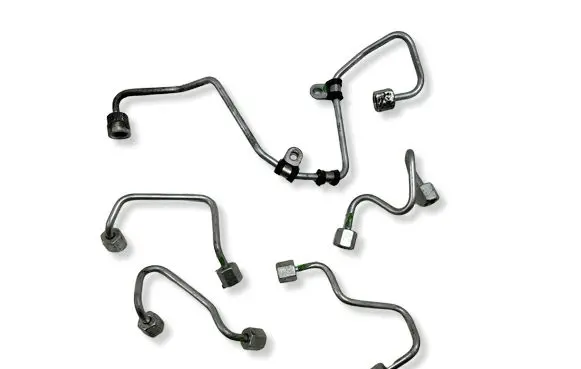 Audi A6 S6 C6 4F Fuel injector supply line/pipe 