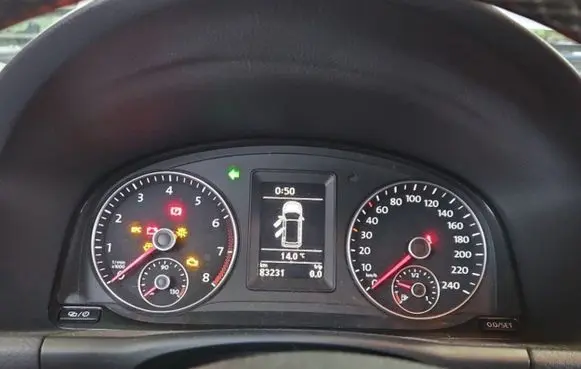 Volkswagen Touran I Speedometer (instrument cluster) 1T0920875D IMPRK1410795