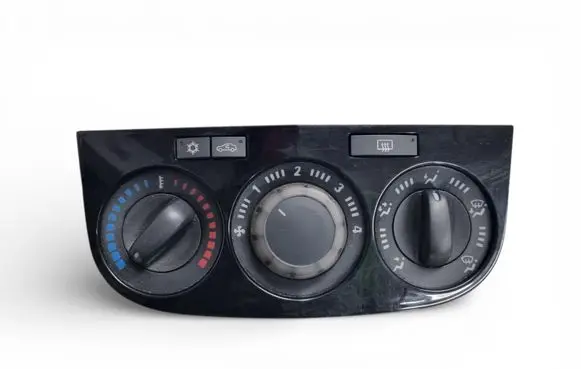 Opel Corsa D Air conditioning/heating control unit 466119570