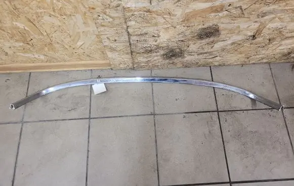 Citroen C5 Front bumper splitter molding 9681053977