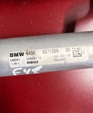 BMW X1 F48 F49 A/C cooling radiator (condenser) 9271206 64509271206