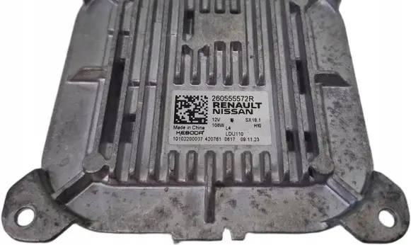 Renault Megane III Xenon control unit/module 260555572R