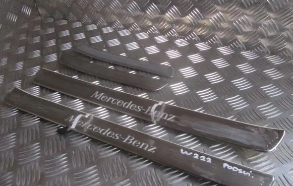 Mercedes-Benz S W222 side skirts sill cover 