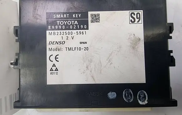 Toyota Yaris Central body control module 89990-02190ECU