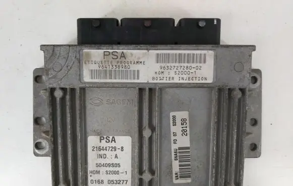 Citroen Xsara Engine control unit/module ECU 216447298 50409S05 0168053277